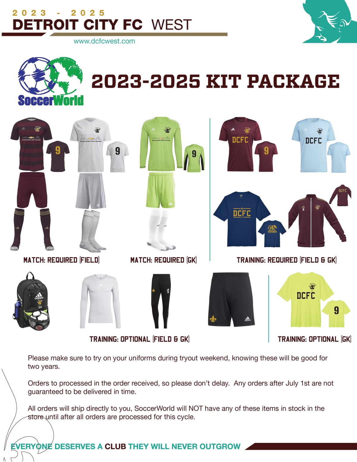 2023-2025 Uniform Kit